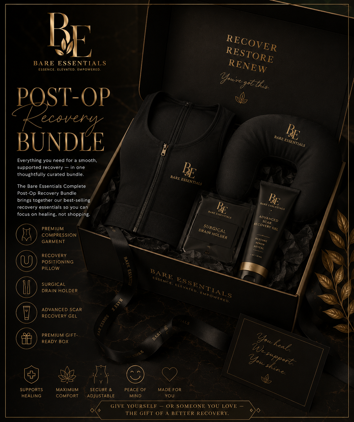 Bare Essentials Complete Post-Op Recovery Bundle
