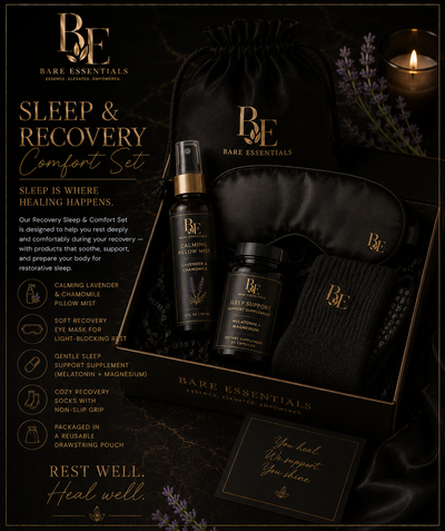 Bare Essentials Recovery Sleep & Comfort Set