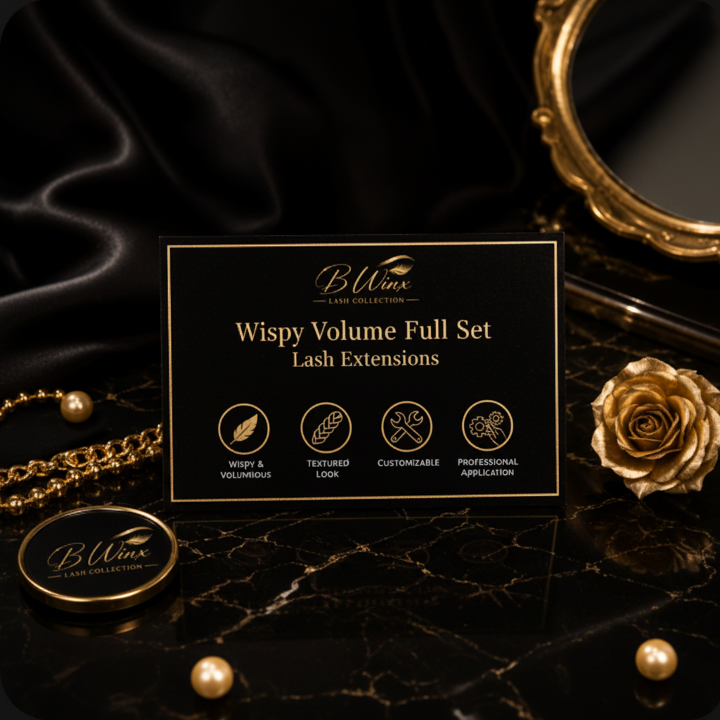 B Winx Wispy Volume Full Set Lash Extensions