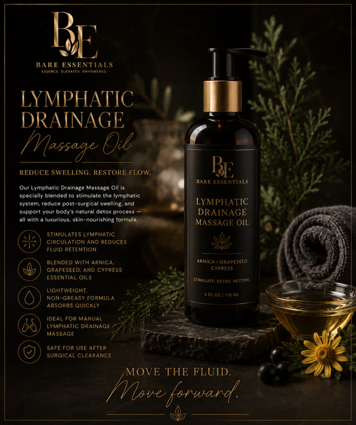 Bare Essentials Lymphatic Drainage Massage Oil