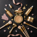 Gold Beauty Boss Bundle - Premium gold luxury beauty collection