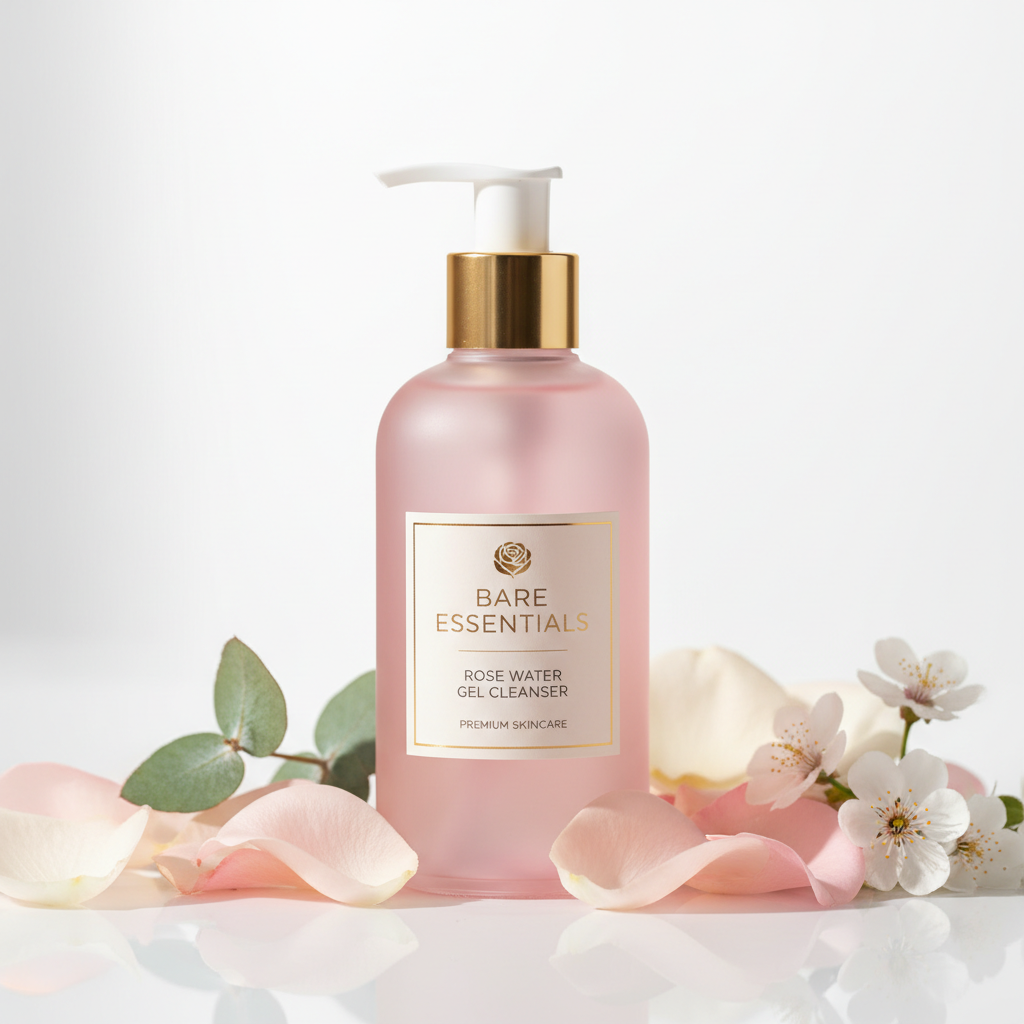 Bare Essentials Rose Water Gel Cleanser