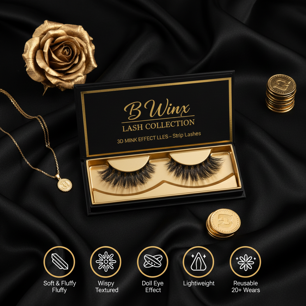 B Winx 3D Mink Effect Lashes