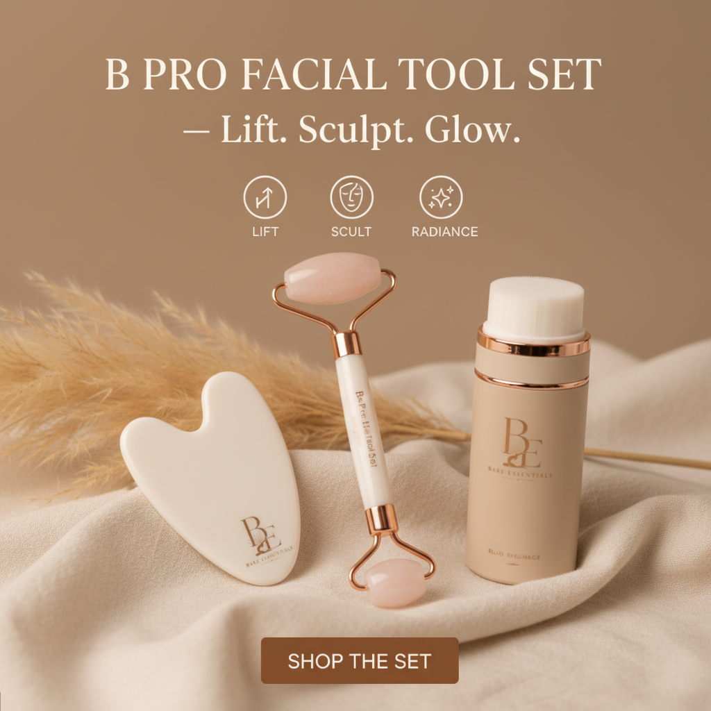 Bare Essentials B Pro Facial Tool Set